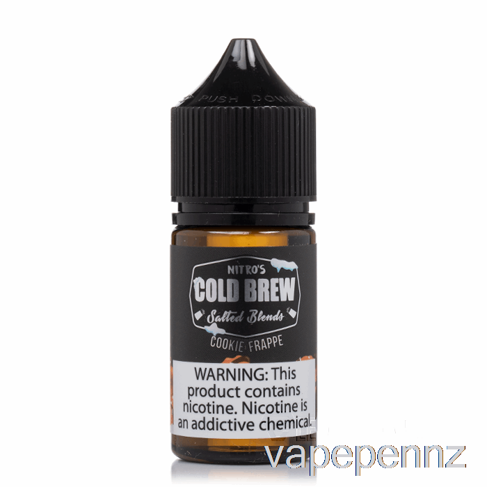 Cookie Frappe - Nitros Cold Brew Salts - 30mL 45mg VAPE NZ